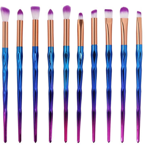 10 Piece Eye Brush Set