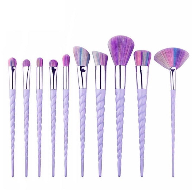 Unicorn Makeup Brush Set