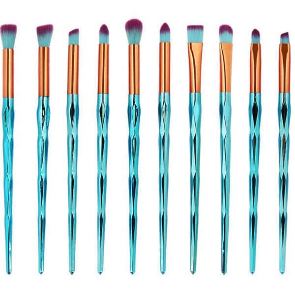 10 Piece Eye Brush Set